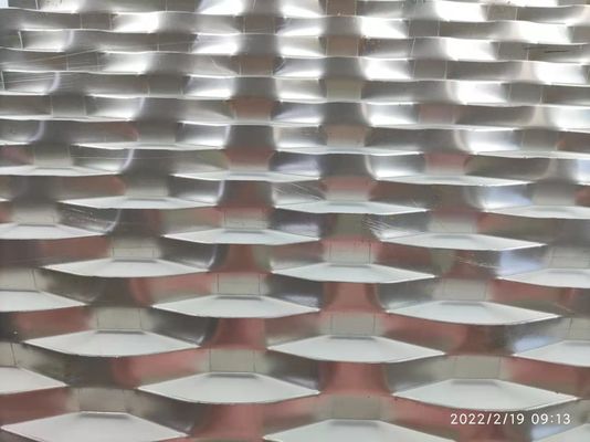 Big Diamond Hole Expanded Metal Mesh Malowana proszkowo 1,5x3m