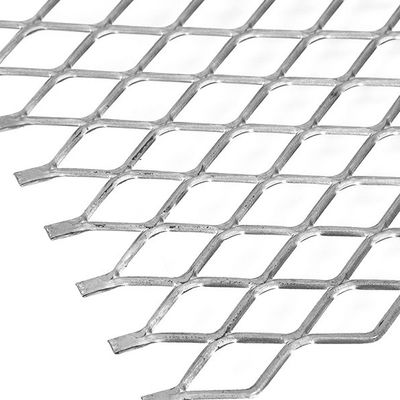 Osłona rynny liściowej Spłaszczona aluminiowa siatka cięto-ciągniona 4 stopy * 8 stóp 3/4 #9 Grill z blachy