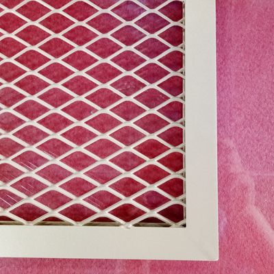 Rozszerzona siatka aluminiowa 50 mm * 100 mm 2 mm do dekoracji wewnątrz i na zewnątrz