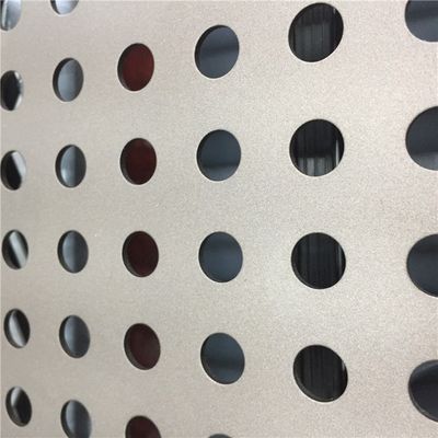Perforowana blacha aluminiowa powlekana PVC do dekoracji wnętrz