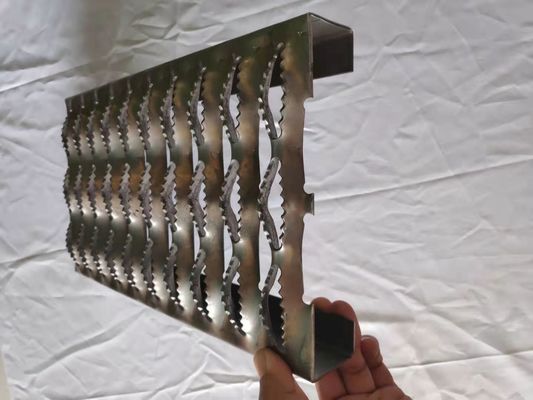 Przemysłowe antresole Diamentowe kraty bezpieczeństwa Aluminiowe metalowe stopnie schodowe Antypoślizgowe